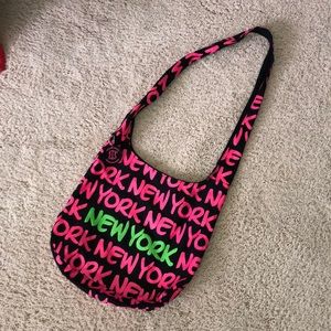 New York bag.